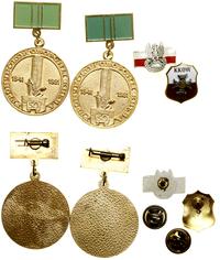 Polska, zestaw 7 odznak i odznaczeń