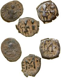 zestaw monet, zestaw 3 x follis, (ok. 622–750)