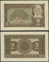 2 złote 1.08.1941, seria AG, numeracja 1472411, 