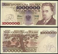 1.000.000 złotych 16.11.1993, seria D, numeracja