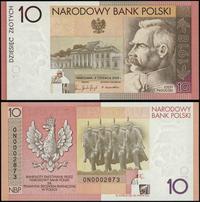 10 złotych 4.06.2008, Józef Piłsudski – 90. rocz