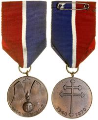 Polska, Medal Pamiątkowy 30-lecie Walk 1 DGren. we Francji, 1970