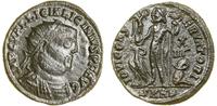 nummus (321–324), Heraclea, Aw: Popiersie władcy