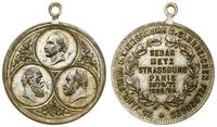 odznaka pamiątkowa 1896, Trzy medaliony z głowam