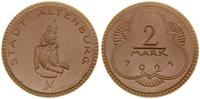 2 marki 1921, Miśnia, biskwit, 31.4 mm, 4.77 g, 