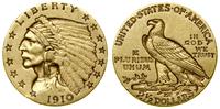 2 1/2 dolara 1910, Filadelfia, typ Indian head, 