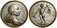 Polska, medal poświęcony Liwiuszowi Odescalchiemu - kandydata do korony polskiej po śmierci Jana Sobieskiego, 1696