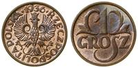 Polska, 1 grosz, 1936