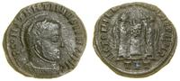 follis (318–319), Ticinum, Aw: Popiersie władcy 
