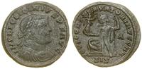 follis (313–315), Siscia, Aw: Głowa cesarza w di