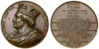 medal z serii władcy Francji – Robert II Pobożny