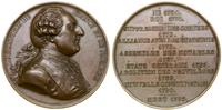 medal z serii władcy Francji – Ludwik XVI, Aw: P
