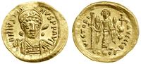 solidus 522–527, Konstantynopol, Aw: Popiersie w