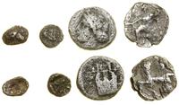Grecja i posthellenistyczne, zestaw 4 monet