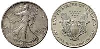1 dolar  1990, Filadelfia, patyna, srebro '999' 