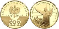 200 złotych 1998, 20-lecie pontyfikatu Jana Pawł