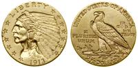 2 1/2 dolara 1913, Filadeflia, typ Indian head, 