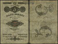 5 złotych 1.05.1830, podpisy prezesa i dyrektora