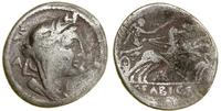 denar 102 pne, Rzym, Aw: Głowa Cybeli w prawo, z
