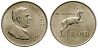 1 rand 1967, afrykańska nazwa na rewersie, srebr