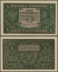 5 marek polskich 23.08.1919, seria II-CF, numera