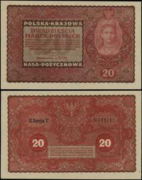 20 marek polskich 23.08.1919, seria II-T, numera