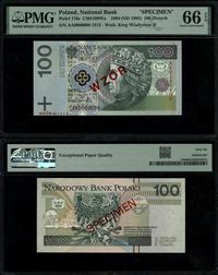 100 złotych 25.03.1994, seria AA, numeracja 0000