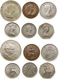 Wielka Brytania, zestaw 14 monet
