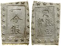 Japonia, 1 Bu srebrny (Ichibu Gin), bez daty (1859–1868)