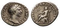denar 105-107, Rzym, Aw: Popiersie cesarza w pra