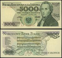 5.000 złotych 1.12.1988, seria CP, numeracja 114