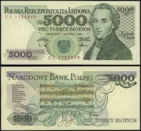 5.000 złotych 1.12.1988, seria CS, numeracja 115