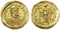 solidus (ok. 476–491), Konstantynopol, Aw: Popie
