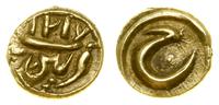 fanam AH 1217 (1789 AD), Patan, złoto, 6.5 mm, 0