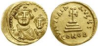 solidus (ok. 613–616), Konstantynopol, Aw: Popie
