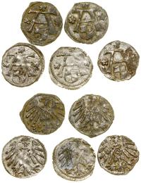 Prusy Książęce (1525–1657), lot 5 x denar, bez daty