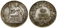 50 centymów 1936, Paryż, srebro próby 900, wyśmi