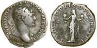 denar (112–114), Rzym, Aw: Głowa cesarza w wieńc