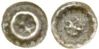 brakteat IV ćw. XIV w., Lew w lewo, promienie na