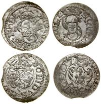 lot 2 monet, szeląg, 1617 (Wilno), szeląg, 1617 