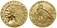 Stany Zjednoczone Ameryki (USA), 2 1/2 dolara, 1914 D