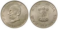 10 rupii 1969, srebro ''800'', 15.06 g, KM. 185