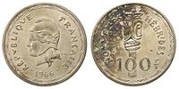 100 franków 1966, srebro ''835'', 24.99 g, patyn