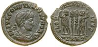 follis (335–336), Cyzicus, Aw: Popiersie władcy 