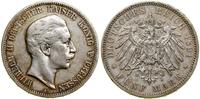 5 marek 1891 A, Berlin, patyna, ryski na monecie