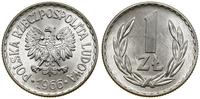 Polska, 1 złoty, 1966