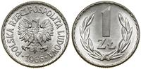 Polska, 1 złoty, 1966