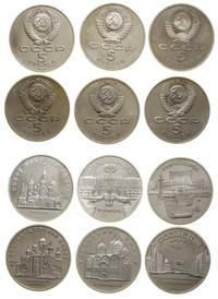 Rosja, zestaw 6 monet, 1989–1990