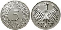 Niemcy, sztabka srebrna, 1991
