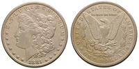 1 dolar 1881 S, San Francisco, jasna patyna